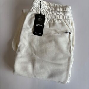 Allbirds Men's XXL Natural White R&R Sweatpants Cotton Hemp Blend Athleisure NWT
